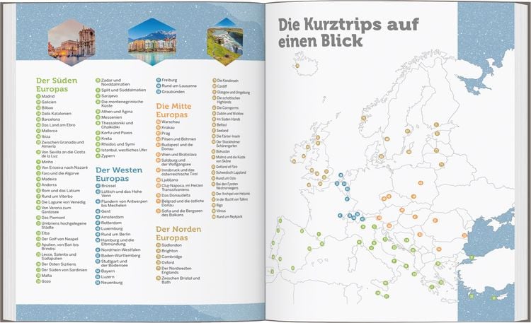 Produktbild: LONELY PLANET Bildband 100 Weekends in Europa