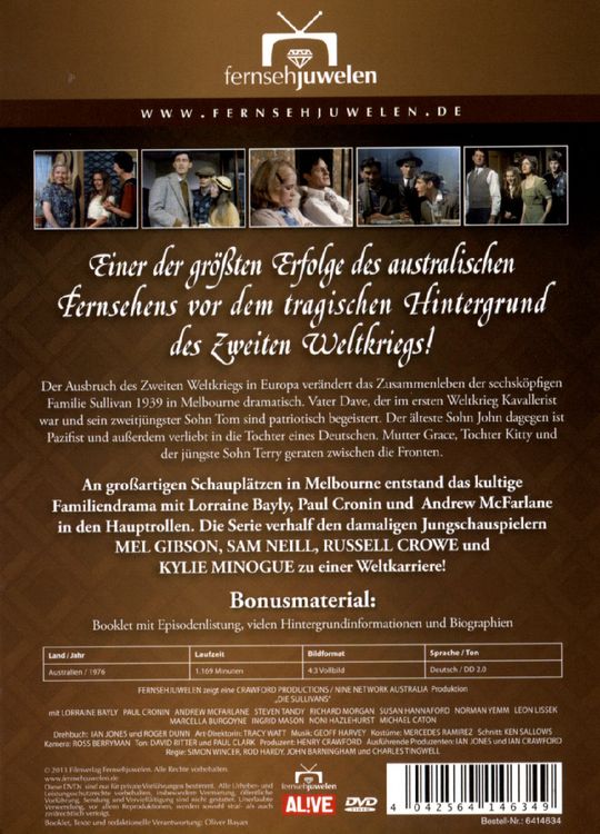 Produktbild: Die Sullivans - Staffel 1/Folge 1-50 [7 DVDs]