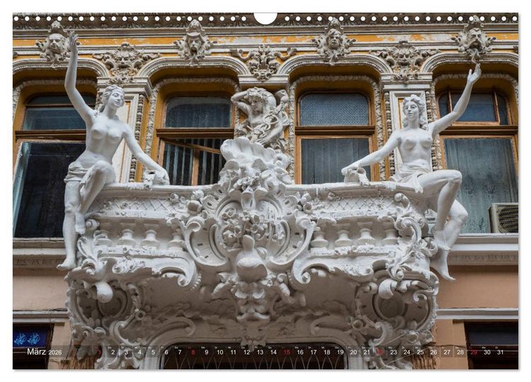 Produktbild: Odessa- Die sch&ouml;ne Stadt am Schwarzen Meer (Wandkalender 2026 DIN A3 quer), CALVENDO Monatskalender