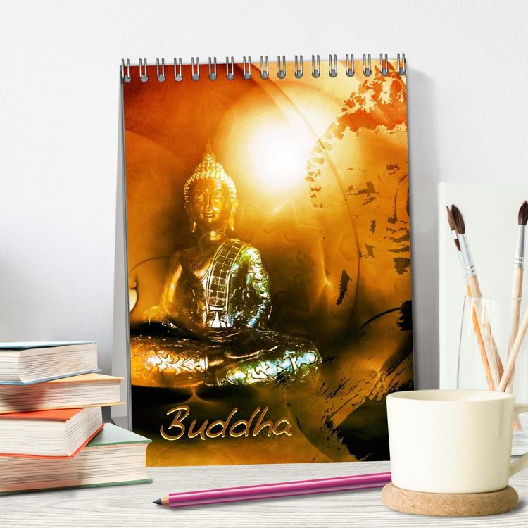 Produktbild: Buddha (Tischkalender 2026 DIN A5 hoch), CALVENDO Monatskalender