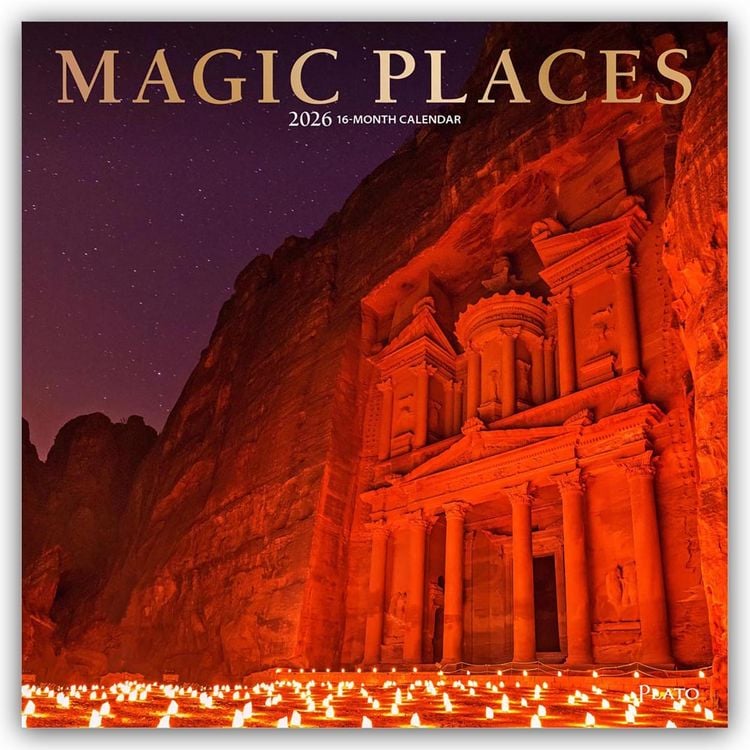 Produktbild: Magic Places – Magische Plätze 2026 – 16-Monatskalender