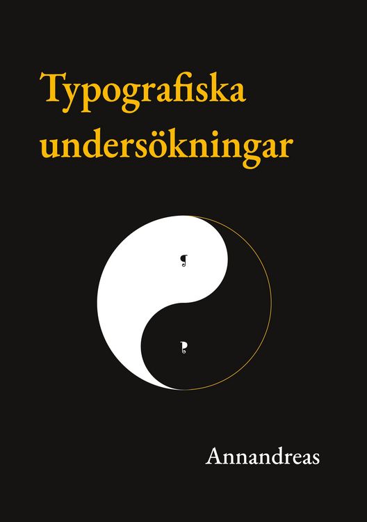 Produktbild: Typografiska unders&ouml;kningar
