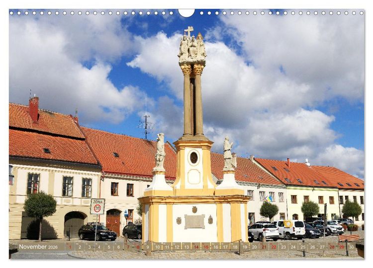 Produktbild: Trebitsch und Schloss Jarmeritz (Wandkalender 2026 DIN A3 quer), CALVENDO Monatskalender
