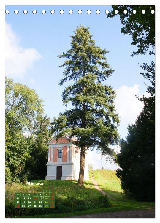Produktbild: W&ouml;rlitzer Park und Luisium - Eine romantische Reise (Tischkalender 2026 DIN A5 hoch), CALVENDO Monatskalender