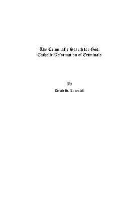 Produktbild: The Criminal's Search for God