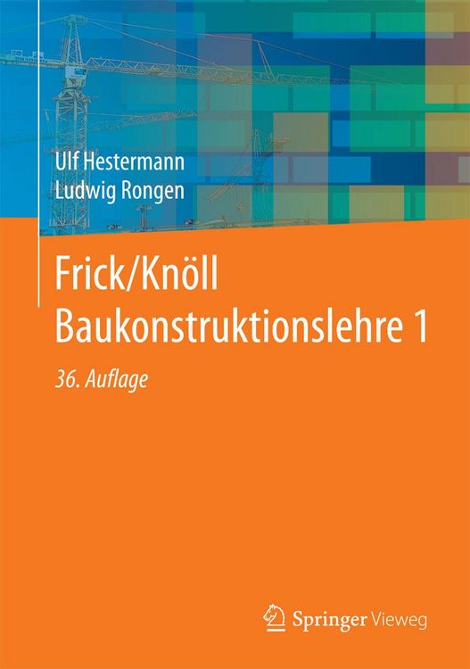 Produktbild: Frick/Kn&ouml;ll Baukonstruktionslehre 1