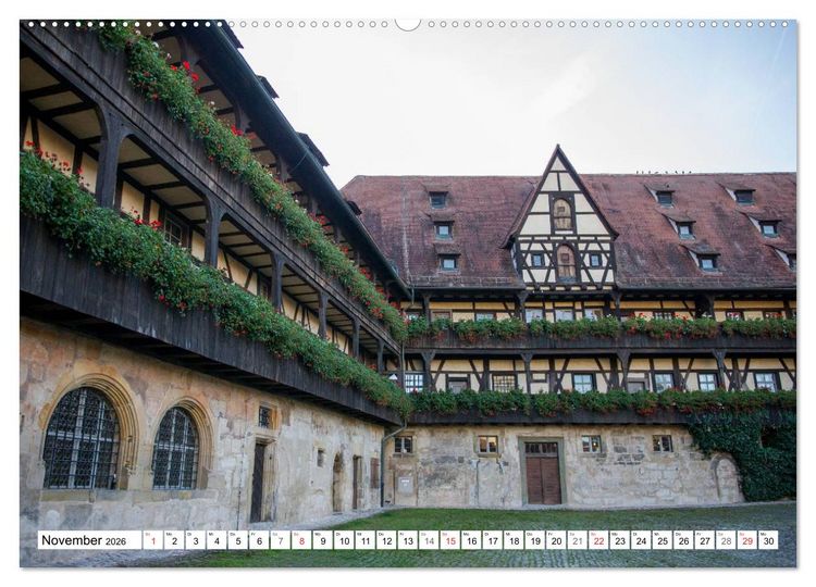 Produktbild: Emotionale Momente: Bamberg (Wandkalender 2026 DIN A2 quer), CALVENDO Monatskalender