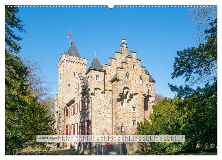 Produktbild: Ritterwelten an der Ruhr (hochwertiger Premium Wandkalender 2026 DIN A2 quer), Kunstdruck in Hochglanz