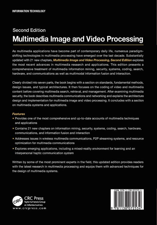 Produktbild: Multimedia Image and Video Processing
