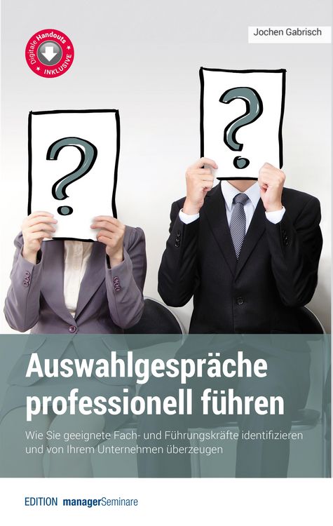Produktbild: Auswahlgespr&auml;che professionell f&uuml;hren