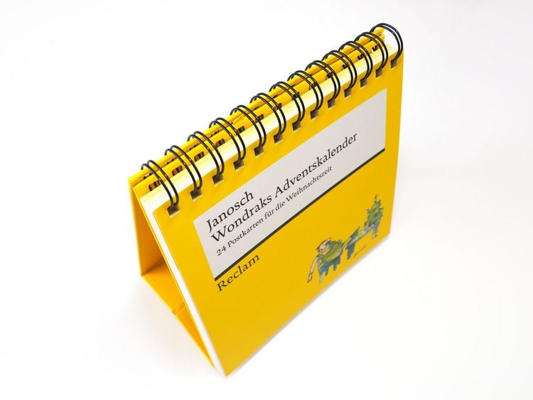 Produktbild: Wondraks Adventskalender. 24 Postkarten f&uuml;r die Weihnachtszeit