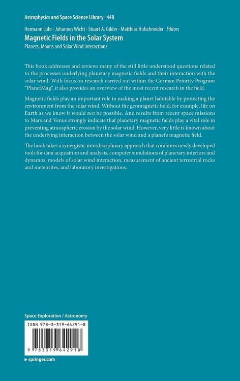 Produktbild: Magnetic Fields in the Solar System