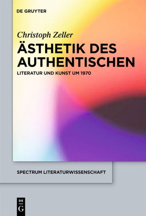 Produktbild: &Auml;sthetik des Authentischen