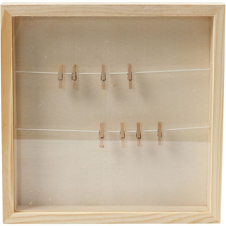 Produktbild: Creativ Company 3D-Rahmen, T 35 mm, Gr&ouml;&szlig;e 23x23 cm, 1 Stk