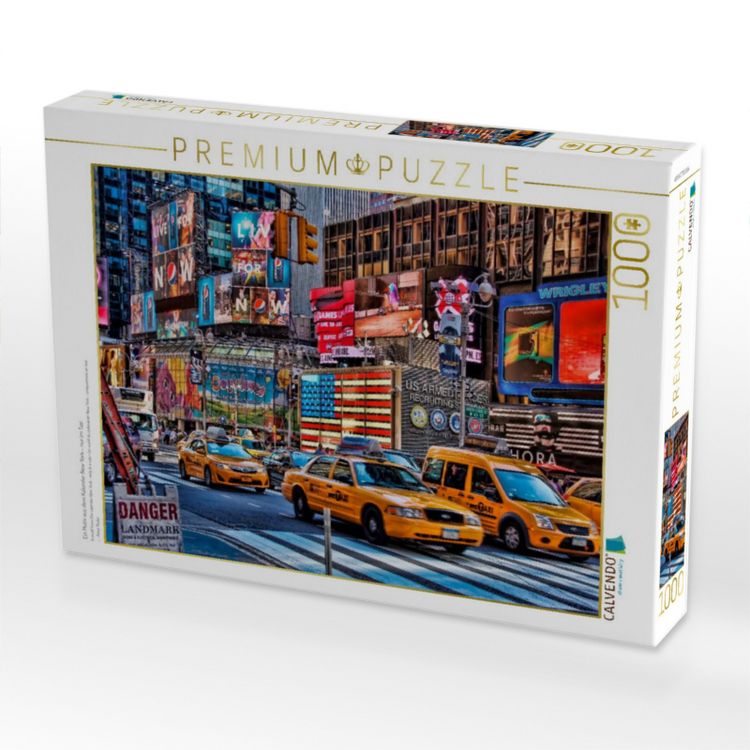 Produktbild: CALVENDO Puzzle Ein Motiv aus dem Kalender New York - nur im Taxi | 1000 Teile Lege-Gr&ouml;&szlig;e 64x48cm Foto-Puzzle f&uuml;r gl&uuml;ckliche Stunden