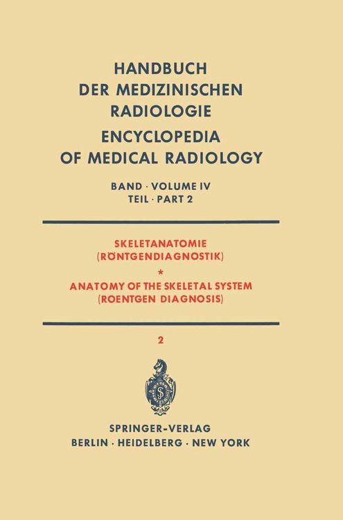 Produktbild: Skeletanatomie (R&ouml;ntgendiagnostik) / Anatomy of the Skeletal System (Roentgen Diagnosis)
