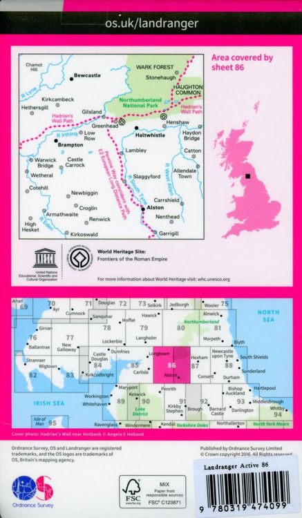 Produktbild: Haltwhistle & Brampton, Bewcastle & Alston