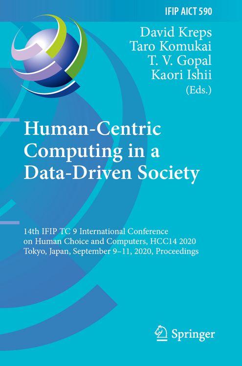 Produktbild: Human-Centric Computing in a Data-Driven Society