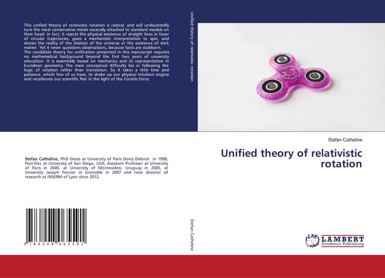 Produktbild: Unified theory of relativistic rotation