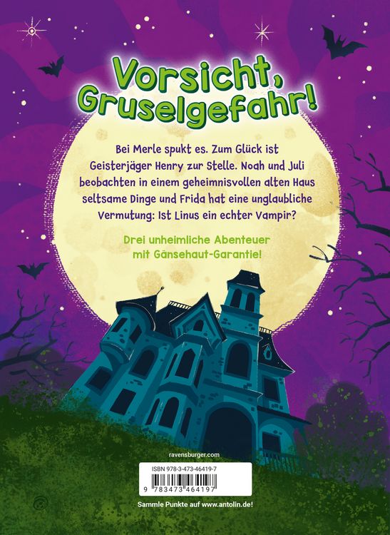 Produktbild: Vampire, Spuk und Geisterj&auml;ger - Schaurige Gruselgeschichten