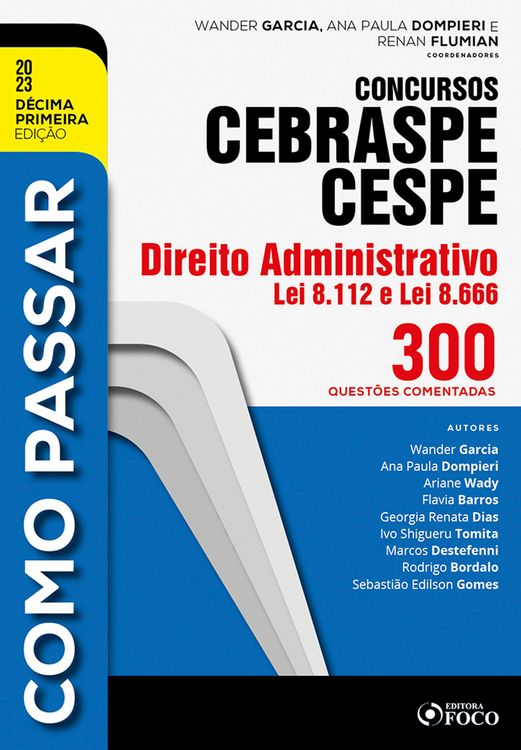 Produktbild: Como passar concursos CEBRASPE - Direito Administrativo