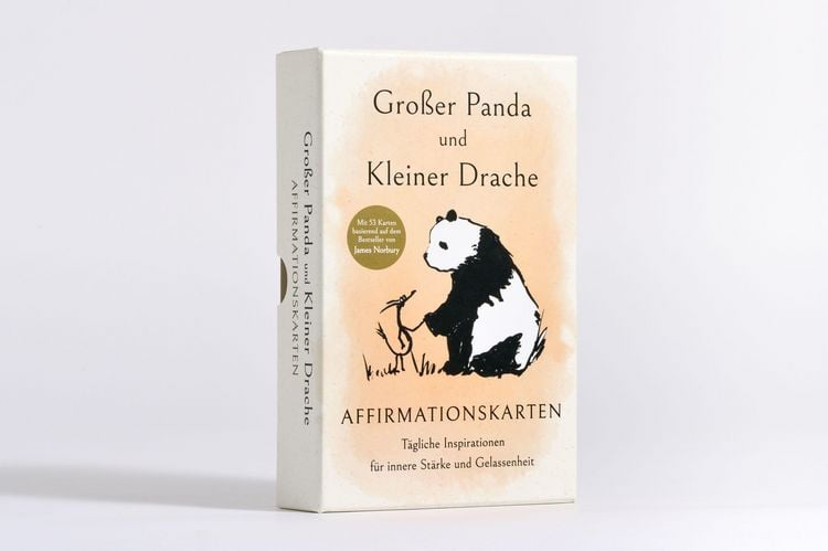 Produktbild: Gro&szlig;er Panda und Kleiner Drache Affirmationskarten