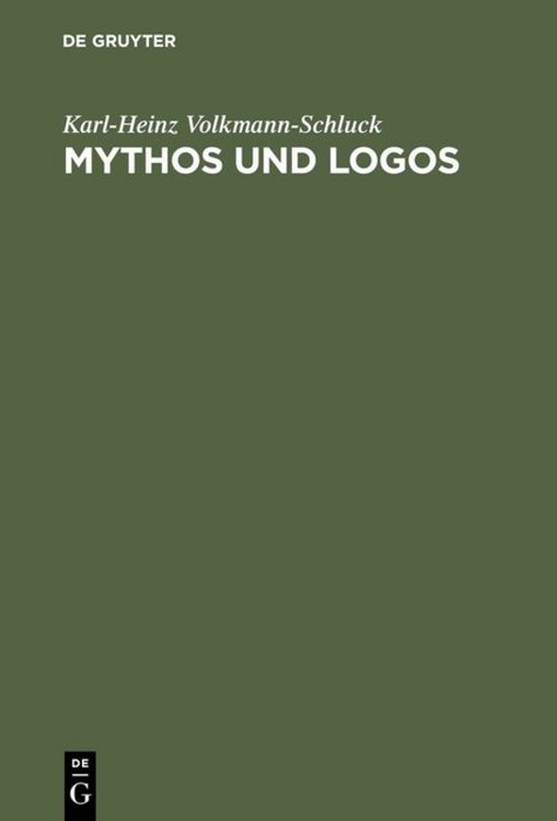 Produktbild: Mythos und Logos