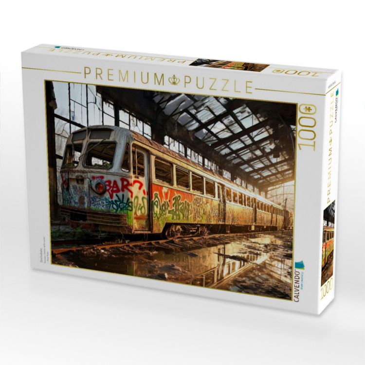 Produktbild: CALVENDO Puzzle Stra&szlig;enbahn | 1000 Teile Lege-Gr&ouml;&szlig;e 64x48cm Foto-Puzzle f&uuml;r gl&uuml;ckliche Stunden