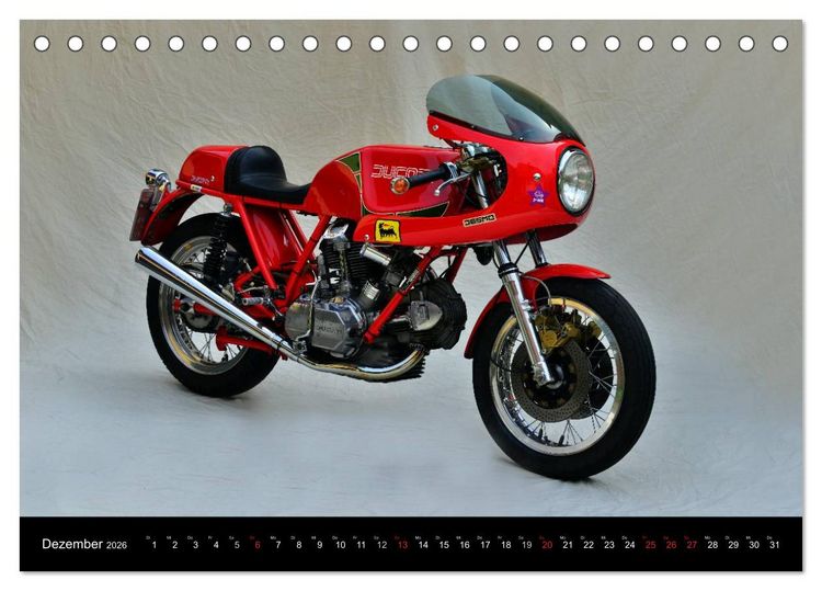 Produktbild: Ducati 900SS K&ouml;nigswelle (Tischkalender 2026 DIN A5 quer), CALVENDO Monatskalender