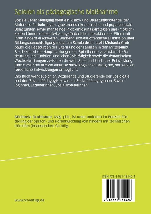 Produktbild: Spielen als p&auml;dagogische Ma&szlig;nahme