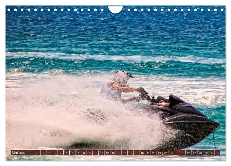 Produktbild: Jetboot - so cool (Wandkalender 2026 DIN A4 quer), CALVENDO Monatskalender