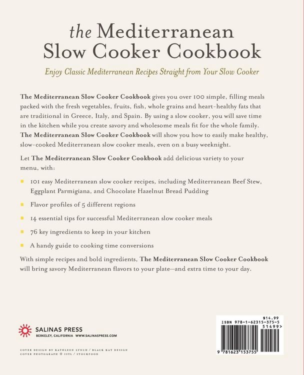 Produktbild: The Mediterranean Slow Cooker Cookbook