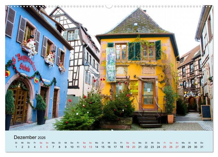 Produktbild: Elsass- und Vogesentr&auml;ume (Wandkalender 2026 DIN A2 quer), CALVENDO Monatskalender