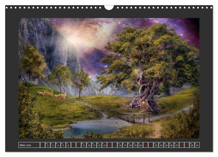 Produktbild: Magische Gefilde (Wandkalender 2026 DIN A3 quer), CALVENDO Monatskalender