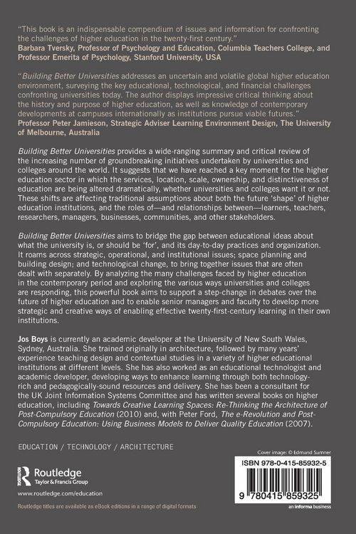 Produktbild: Building Better Universities