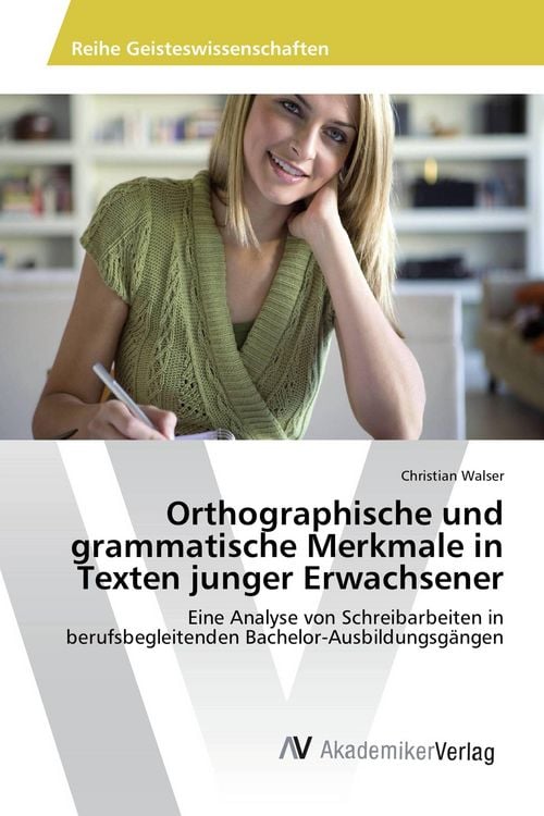 Produktbild: Orthographische und grammatische Merkmale in Texten junger Erwachsener