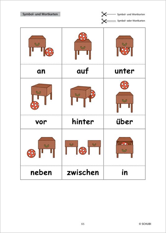 Produktbild: Sprachspiele zu den Pr&auml;positionen