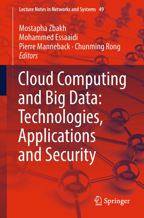 Produktbild: Cloud Computing and Big Data: Technologies, Applications and Security