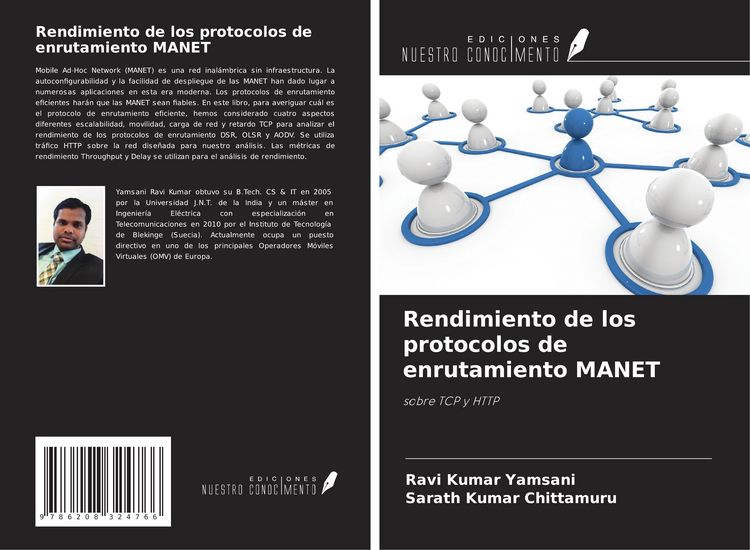 Produktbild: Rendimiento de los protocolos de enrutamiento MANET