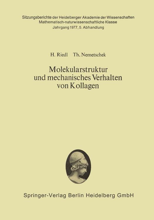 Produktbild: Molekularstruktur und mechanisches Verhalten von Kollagen