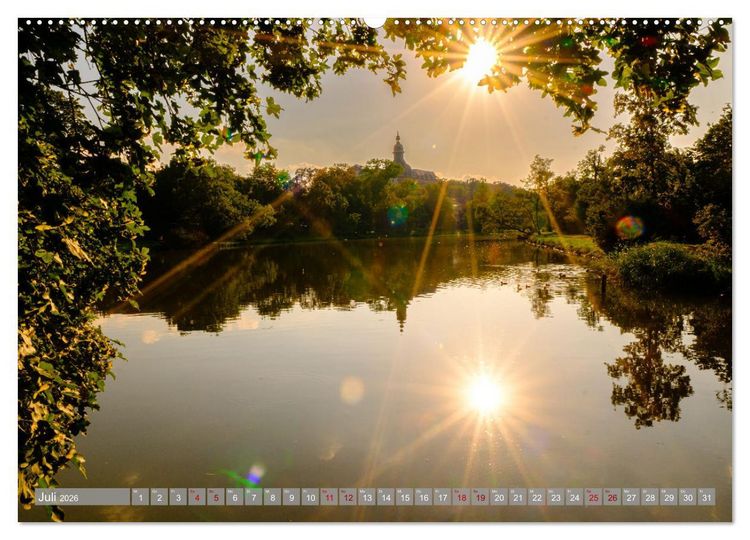 Produktbild: Ein Blick auf Sondershausen (hochwertiger Premium Wandkalender 2026 DIN A2 quer), Kunstdruck in Hochglanz