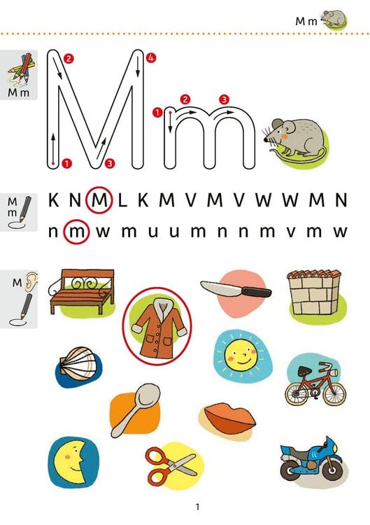 Produktbild: Mein &Uuml;bungsheft Lesen 1. Klasse: Vom Buchstaben zum Wort