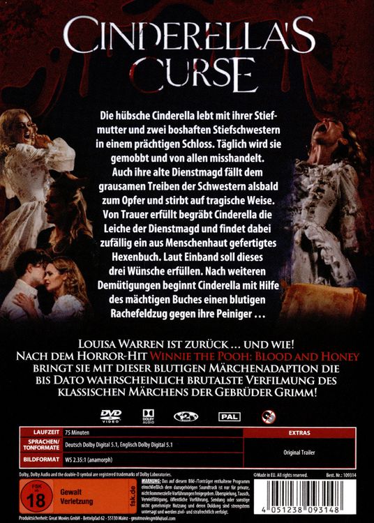Produktbild: Cinderella's Curse - Eine blutrote Nacht