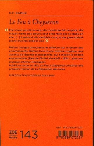 Produktbild: Le feu &agrave; Cheyseron : histoire de la montagne