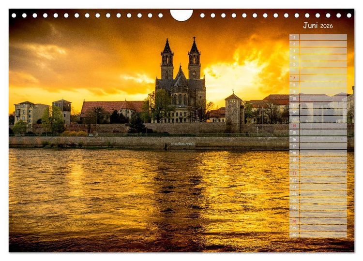 Produktbild: Der Magdeburger Dom 2026 (Wandkalender 2026 DIN A4 quer), CALVENDO Monatskalender