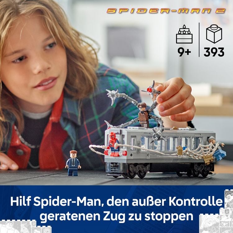 Produktbild: LEGO ǀ Marvel 76321 Spider-Man vs. Doc Ock: Showdown in der U-Bahn