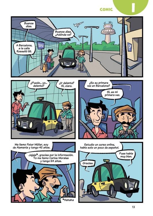Produktbild: PONS Sprachlern-Comic Spanisch