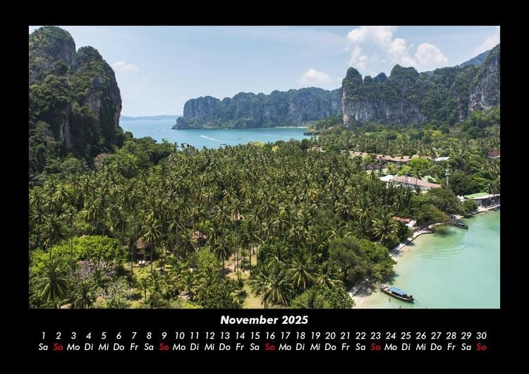 Produktbild: Trauminseln 2025 Fotokalender DIN A3