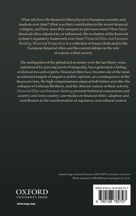 Produktbild: Financial Elites and European Banking