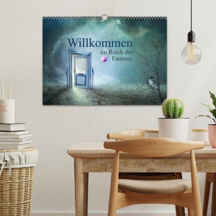 Produktbild: Willkommen im Reich der Fantasie (Wandkalender 2026 DIN A3 quer), CALVENDO Monatskalender